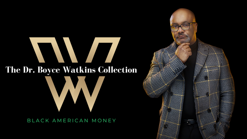 The Dr. Boyce Watkins Black American Money Collection - Two autographed books, a signature pen and 7 part lecture series