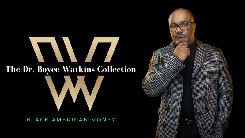 The Dr. Boyce Watkins Black American Money Collection - Two autographed books, a signature pen and 7 part lecture series