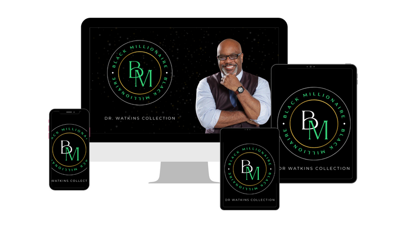 The Dr. Boyce Black Millionaire Collection: 5 Powerhouse lectures, an autographed book, with a signature pen